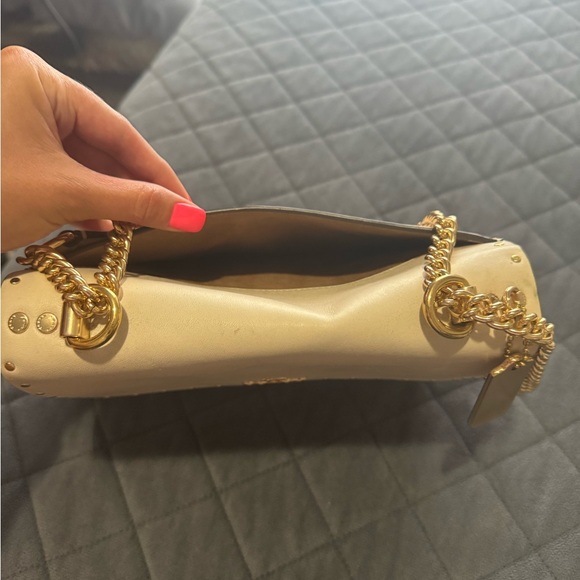 Coach Cream Shoulder Bag - Picture 5 of 14